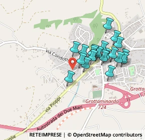 Mappa Via Arturo Toscanini, 83035 Grottaminarda AV, Italia (0.429)