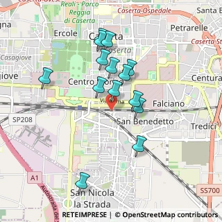 Mappa Via Lorenzo Maria Neroni, 81100 Caserta CE, Italia (0.89143)