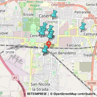 Mappa Via Lorenzo Maria Neroni, 81100 Caserta CE, Italia (0.72545)