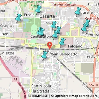 Mappa Via Lorenzo Maria Neroni, 81100 Caserta CE, Italia (1.12462)