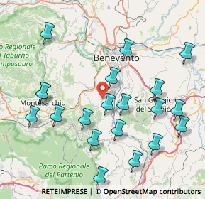 Mappa Via Provinciale, 82010 San Leucio del Sannio BN, Italia (9.512)