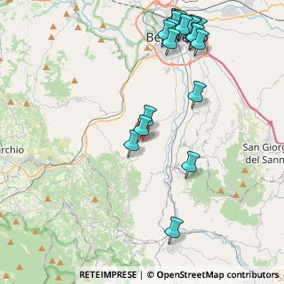 Mappa Via Provinciale, 82010 San Leucio del Sannio BN, Italia (5.55)