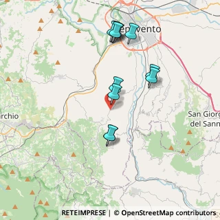 Mappa Via Provinciale, 82010 San Leucio del Sannio BN, Italia (3.92091)