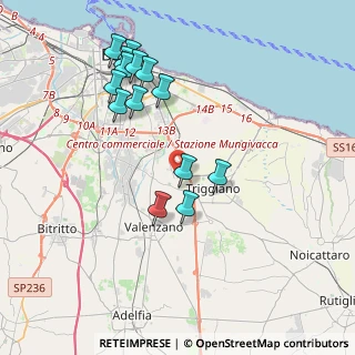 Mappa Strada Torre Longa, 70100 Bari BA, Italia (4.24214)