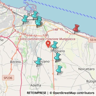 Mappa Strada Torre Longa, 70100 Bari BA, Italia (4.47545)