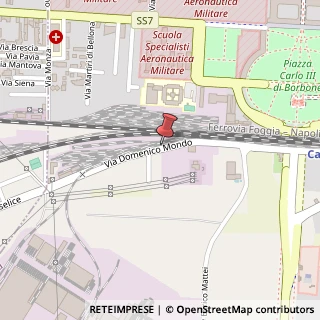 Mappa Via Domenico Mondo, 2, 81100 Caserta, Caserta (Campania)