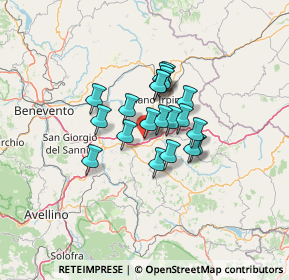 Mappa SP36, 83035 Grottaminarda AV, Italia (9.072)