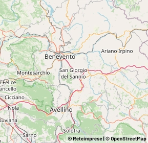 Mappa 82018 San Giorgio del Sannio BN, Italia (11.3155)