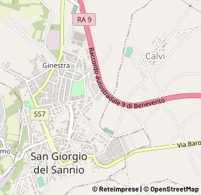 Mappa 82018 San Giorgio del Sannio BN, Italia (0.603)
