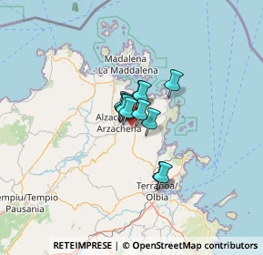 Mappa Località Lu Mulinu, 07021 Arzachena SS, Italia (6.40583)