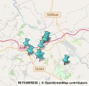 Mappa Rione Gelso, 83035 Grottaminarda AV, Italia (2.89636)