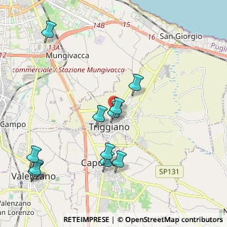 Mappa Via Maria Callas, 70019 Triggiano BA, Italia (2.39455)