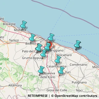Mappa Carbonara Di Bari, 70124 Bari BA, Italia (13.52769)