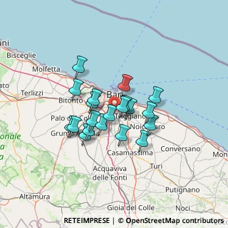 Mappa Carbonara Di Bari, 70124 Bari BA, Italia (10.3985)