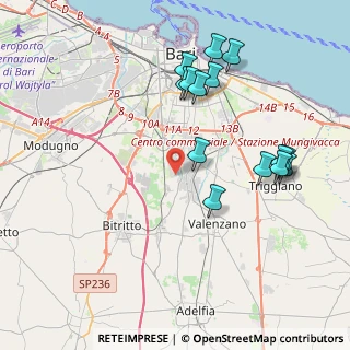 Mappa Carbonara Di Bari, 70124 Bari BA, Italia (4.46643)