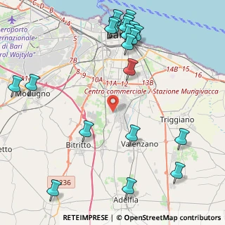 Mappa Carbonara Di Bari, 70124 Bari BA, Italia (5.982)