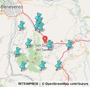Mappa 82018 San Giorgio del Sannio BN, Italia (4.21417)