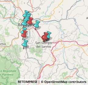 Mappa Piazza della Costituzione, 82018 San Giorgio del Sannio BN, Italia (6.78083)