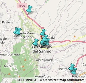 Mappa Piazza della Costituzione, 82018 San Giorgio del Sannio BN, Italia (1.74417)