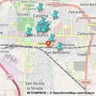 Mappa Via Lupoli, 81100 Caserta CE, Italia (0.91636)
