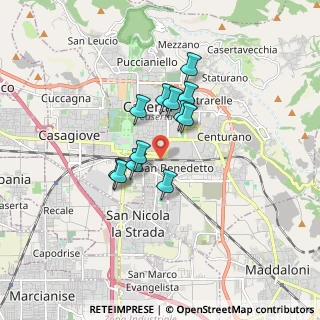 Mappa Via Lupoli, 81100 Caserta CE, Italia (1.30417)