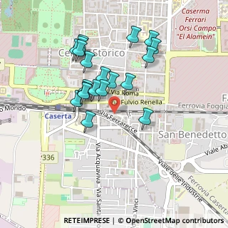 Mappa Via Neroni, 81100 Caserta CE, Italia (0.453)