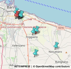 Mappa Via Bari, 70100 Capurso BA, Italia (4.82077)