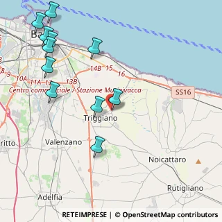 Mappa Via Bari, 70100 Capurso BA, Italia (5.57636)
