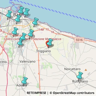 Mappa Via Bari, 70100 Capurso BA, Italia (6.385)