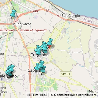 Mappa Via Bari, 70100 Capurso BA, Italia (3.071)