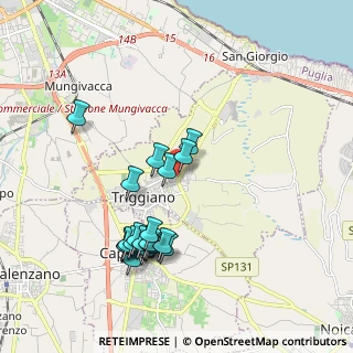 Mappa Via Bari, 70100 Capurso BA, Italia (2.034)