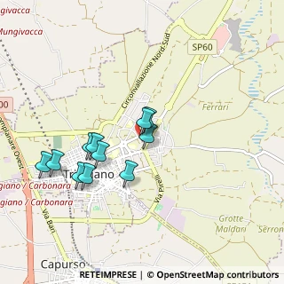 Mappa Via Bari, 70100 Capurso BA, Italia (0.89273)