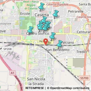Mappa Piazzale Maiorana, 81100 Caserta CE, Italia (0.90091)