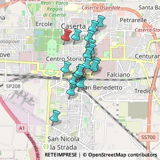 Mappa Piazzale Maiorana, 81100 Caserta CE, Italia (0.6555)