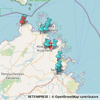 Mappa S.p. Arzachena - Porto Cervo km 1, 07021 Arzachena SS, Italia (14.0825)