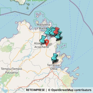 Mappa S.p. Arzachena - Porto Cervo km 1, 07021 Arzachena SS, Italia (9.5915)