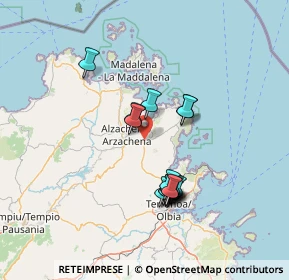 Mappa S.p. Arzachena - Porto Cervo km 1, 07021 Arzachena SS, Italia (13.06813)