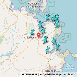 Mappa S.p. Arzachena - Porto Cervo km 1, 07021 Arzachena SS, Italia (7.27923)