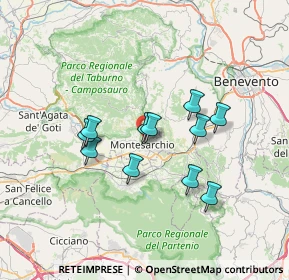 Mappa Via Castello, 82010 Montesarchio BN, Italia (6.07545)