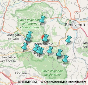 Mappa Via Castello, 82010 Montesarchio BN, Italia (6.30375)