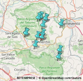 Mappa 82010 Montesarchio BN, Italia (6.01429)