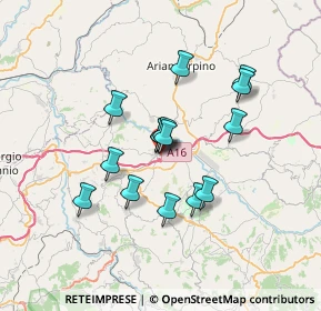 Mappa Via Cristoforo Colombo, 83035 Grottaminarda AV, Italia (5.82533)