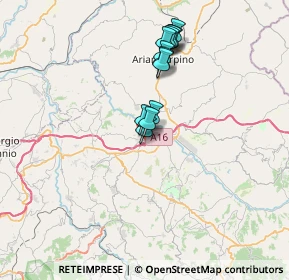 Mappa Via Cristoforo Colombo, 83035 Grottaminarda AV, Italia (6.2225)