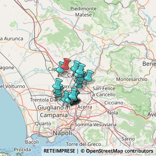 Mappa Via Vincenzo Lupoli, 81100 Caserta CE, Italia (9.7105)