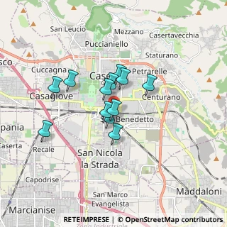 Mappa Via Vincenzo Lupoli, 81100 Caserta CE, Italia (1.30667)