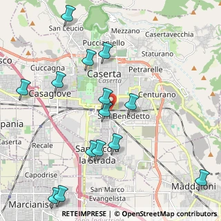 Mappa Via Vincenzo Lupoli, 81100 Caserta CE, Italia (2.62357)