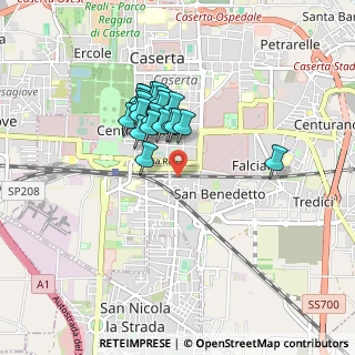Mappa Via Vincenzo Lupoli, 81100 Caserta CE, Italia (0.735)
