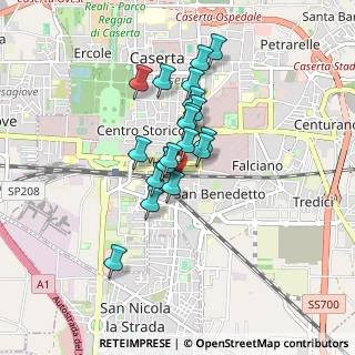 Mappa Via Vincenzo Lupoli, 81100 Caserta CE, Italia (0.6675)