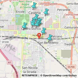 Mappa Via Vincenzo Lupoli, 81100 Caserta CE, Italia (0.90364)