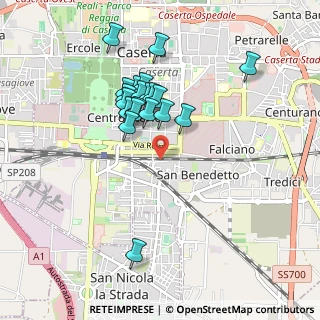 Mappa Via Vincenzo Lupoli, 81100 Caserta CE, Italia (0.8675)